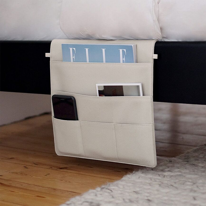 Organizador colgante para cama Stackers, talla S, rosa