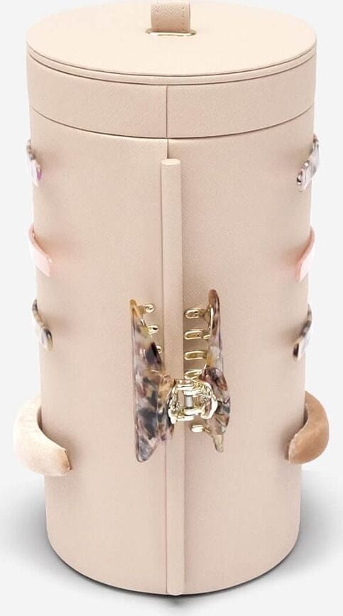 Organizador para accesorios de pelo Stackers, rosa