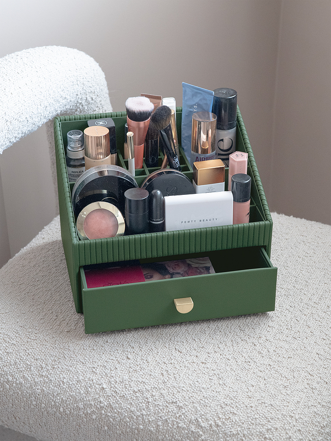 Organizador para cosméticos Classic Stackers, esmeralda