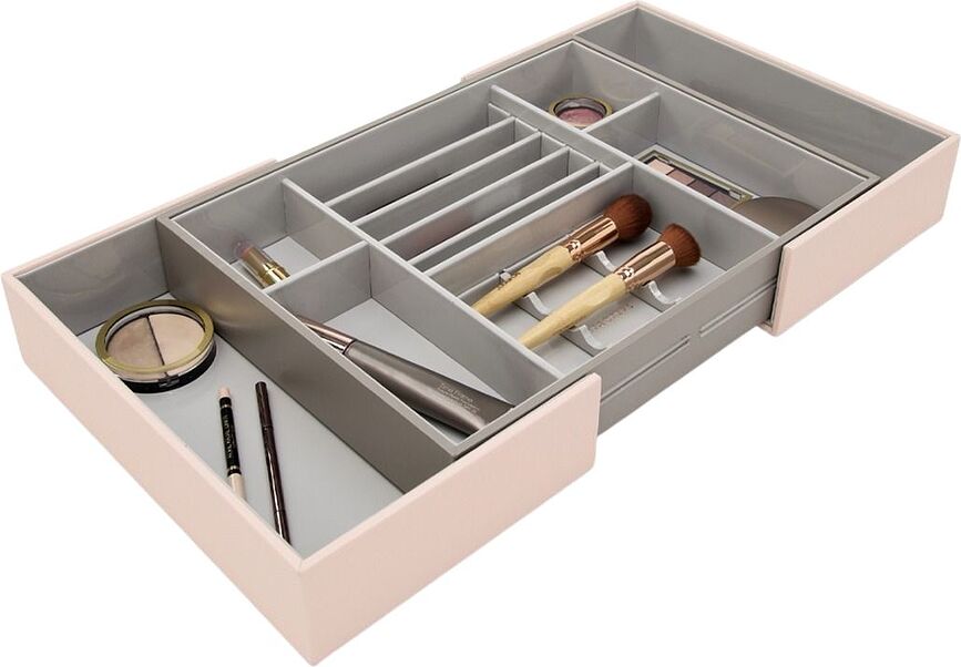 Organizador para cosméticos Stackers, rosa