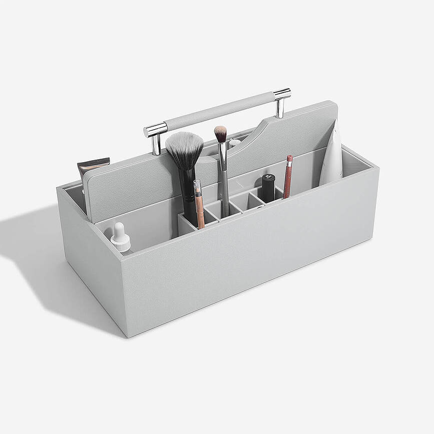 Organizador de cosméticos Stackers extragrande, rosa