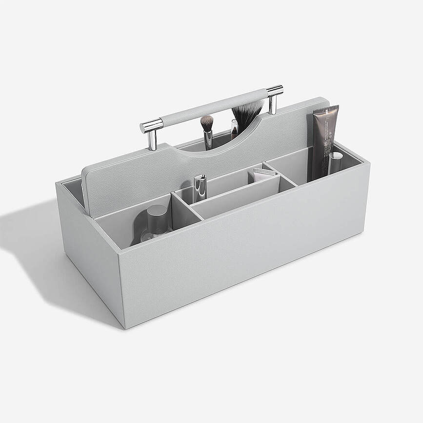 Organizador de cosméticos Stackers extragrande, rosa