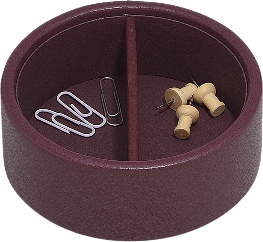 Organizador de Escritorio para material de oficina Stackers, burdeos, Set de 2 piezas