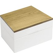 Pudełko na biżuterię podwójne mini wood