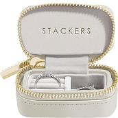 Pudełko podróżne na biżuterię Stackers Travel petite jasnobeżowe