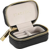 Pudełko podróżne na biżuterię Travel Mini Stackers velvet czarne