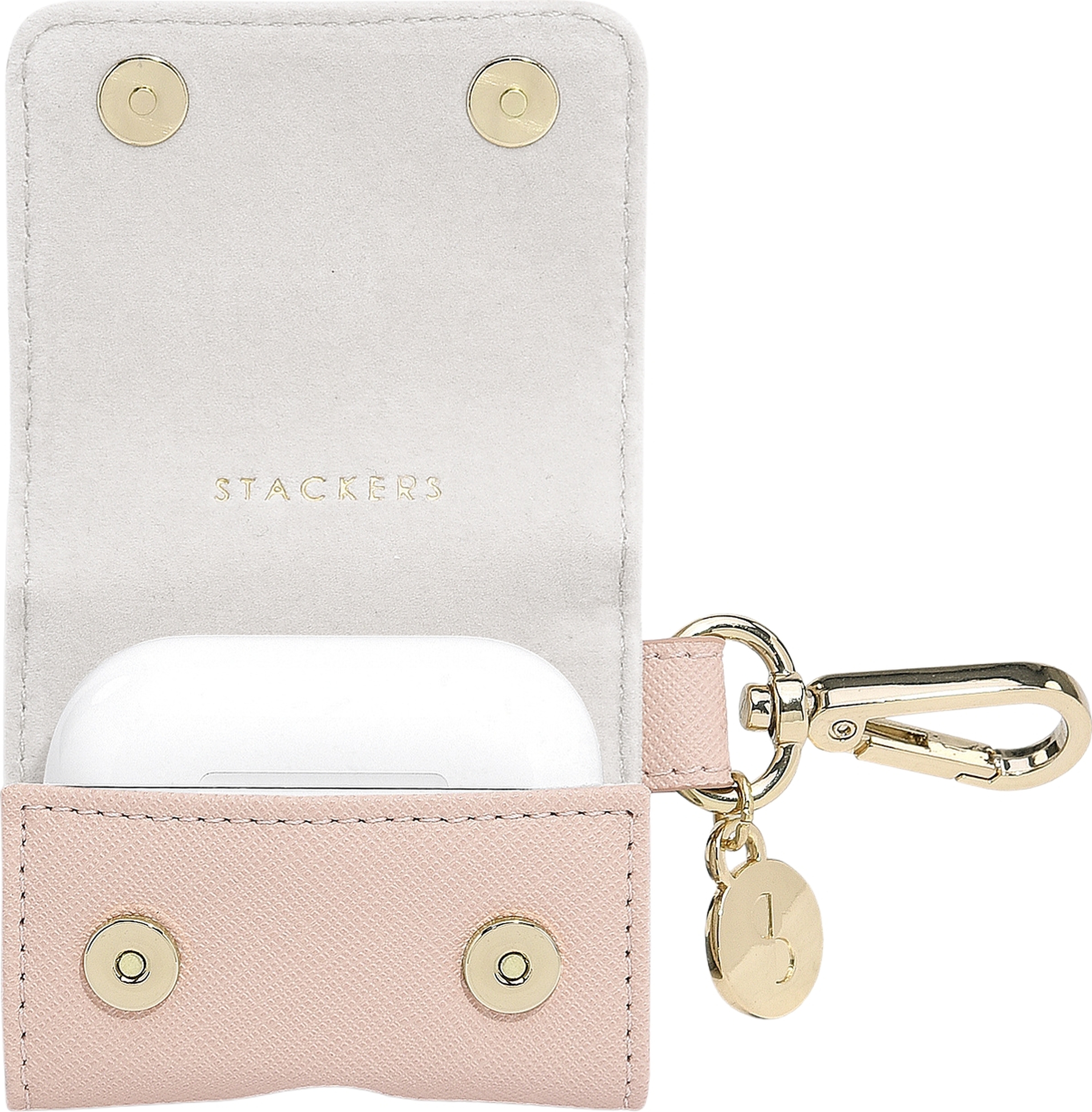 Stackers AirPods Hülle, hellrosa