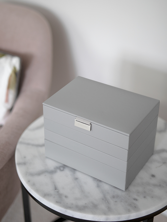 Stackers Boîte à bijoux Classic, 4 niveaux, taupe