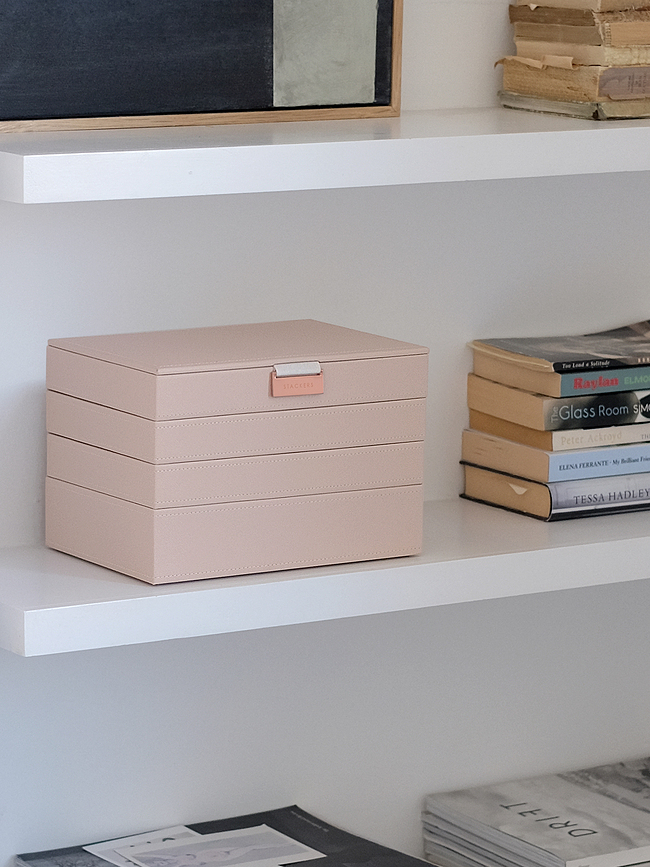 Stackers Boîte à bijoux Classic, 4 niveaux, taupe