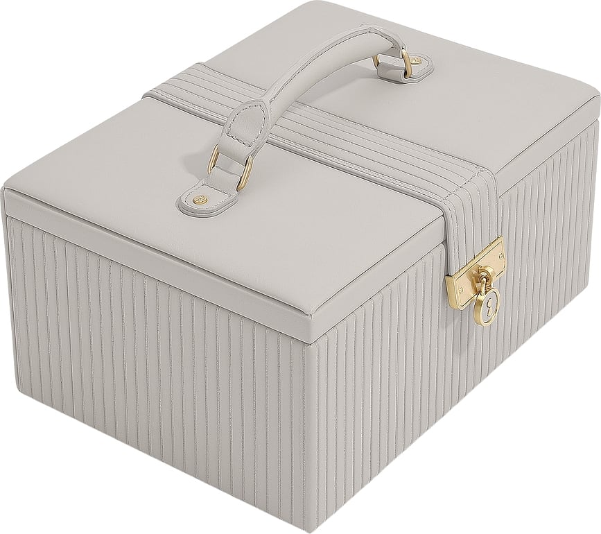 Stackers Boîte à Bijoux avec poignée, beige