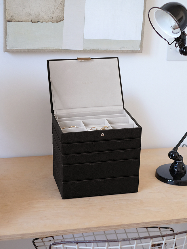 Stackers Boîte à bijoux classic, taupe, Set 5 pièces