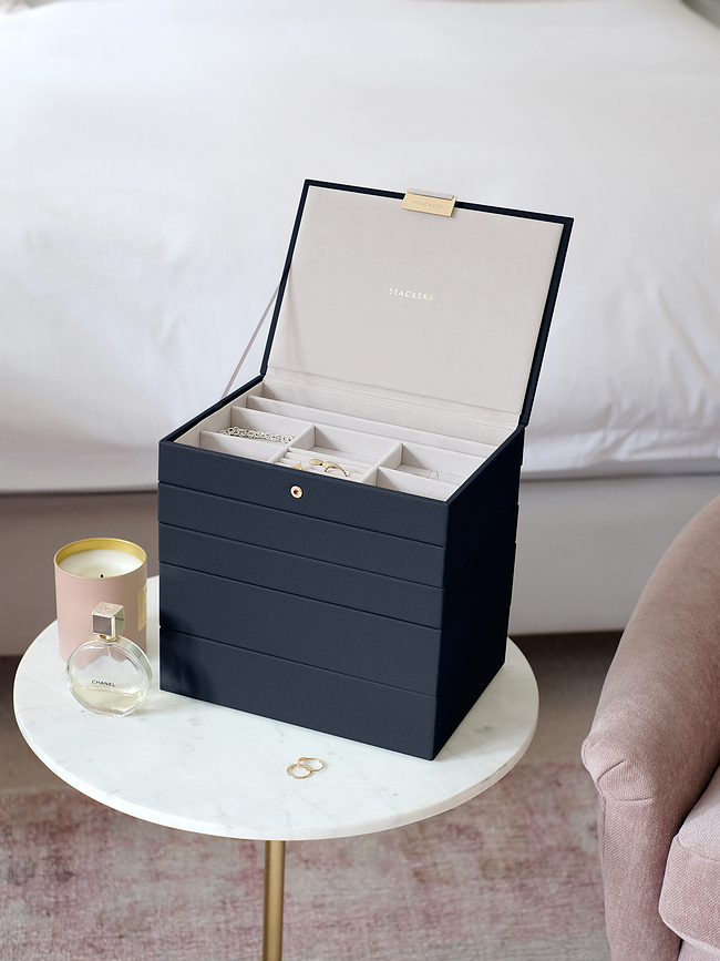 Stackers Boîte à bijoux classic, taupe, Set 5 pièces