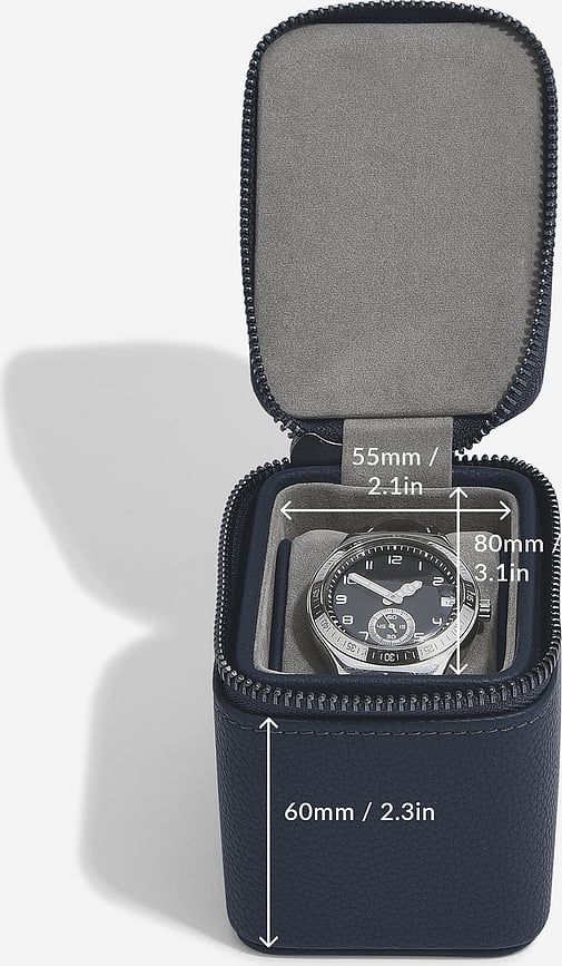 Stackers Boîte à Montre, bleu marine