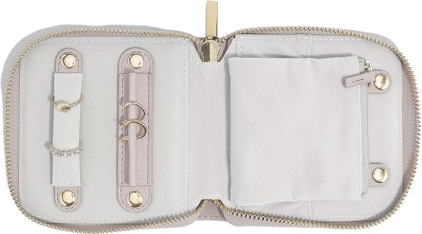 Stackers Boîte de Voyage avec emplacement pour bagues, petite, taupe