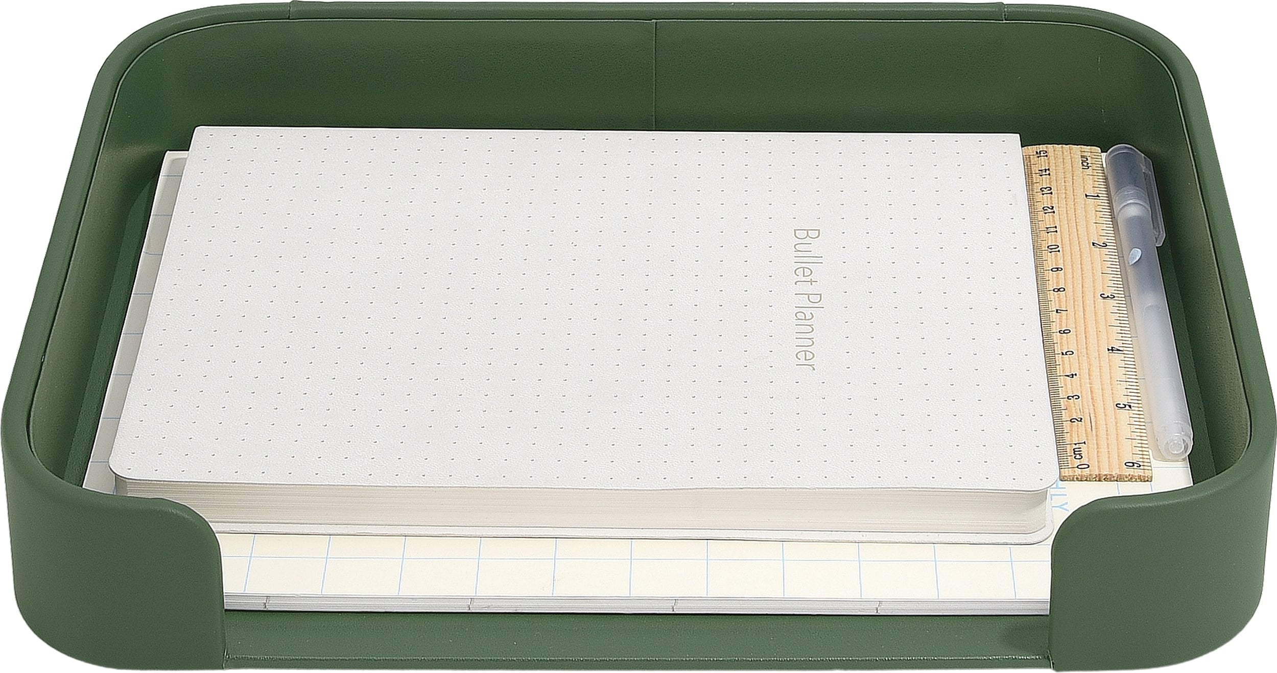 Stackers Brief- und Dokumenten-Organizer 24,5 x 32,5 cm, smaragdgrün