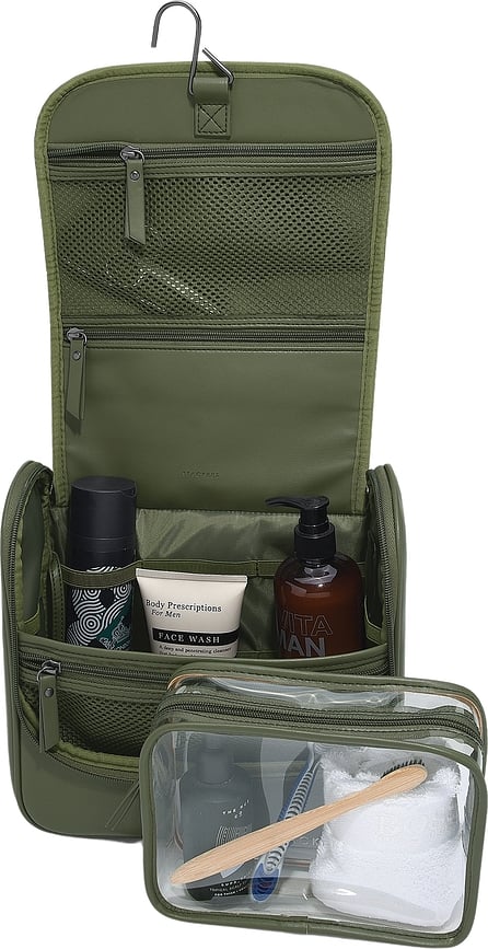Stackers Canvas Reisekosmetiktasche zum Aufhängen
