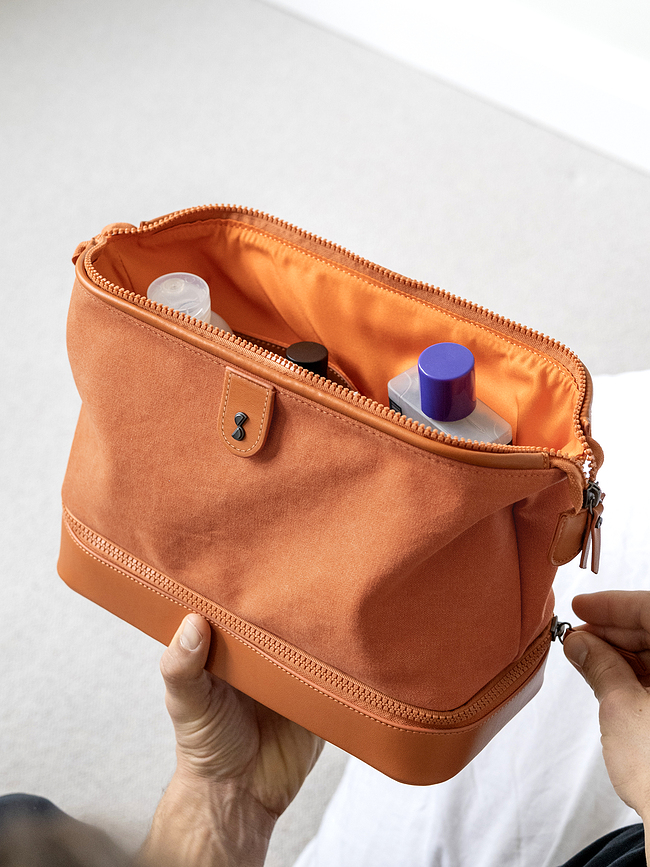 Stackers Canvas Trousse de Toilette, verte