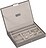Stackers Classic Boîte à Bijoux avec couvercle, gris-beige