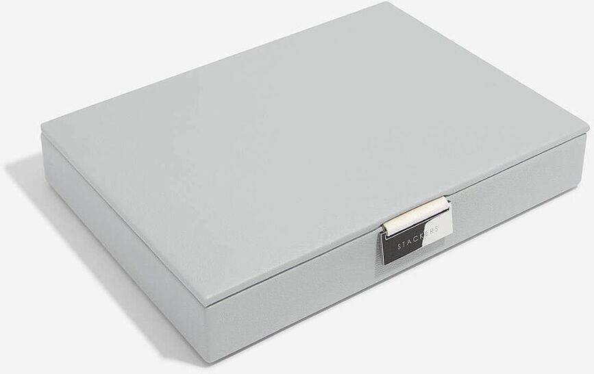 Stackers Classic Boîte à Bijoux avec couvercle, gris pierre