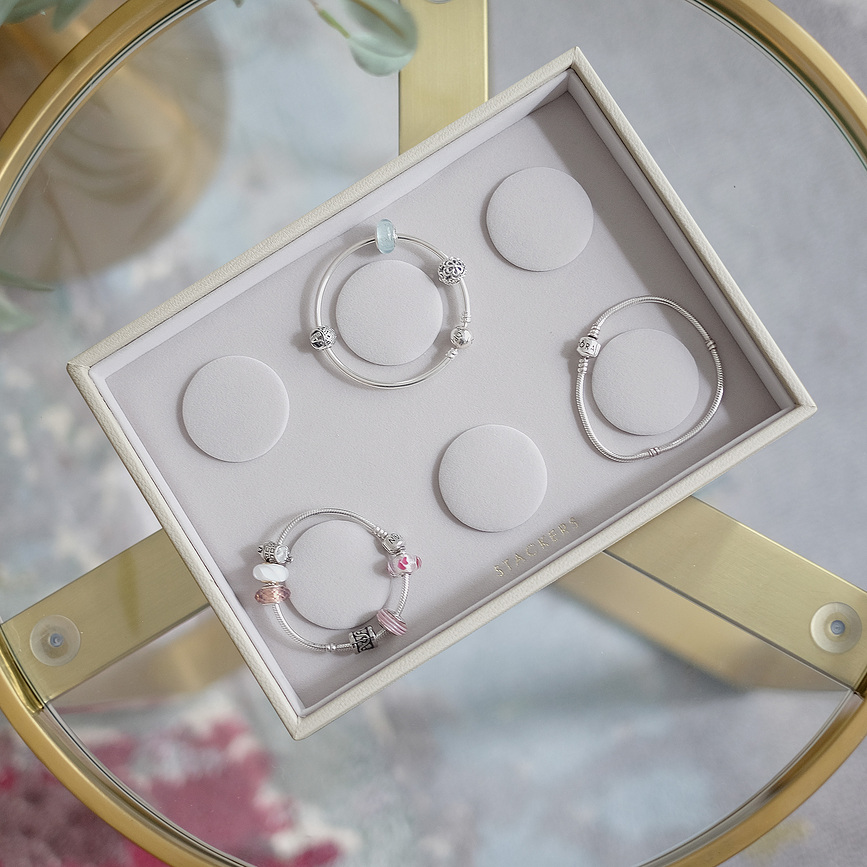 Stackers classic Κουτί, για βραχιόλια charms, ταούπε