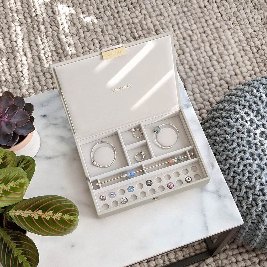 Stackers classic Kutija za nakit s poklopcem taupe