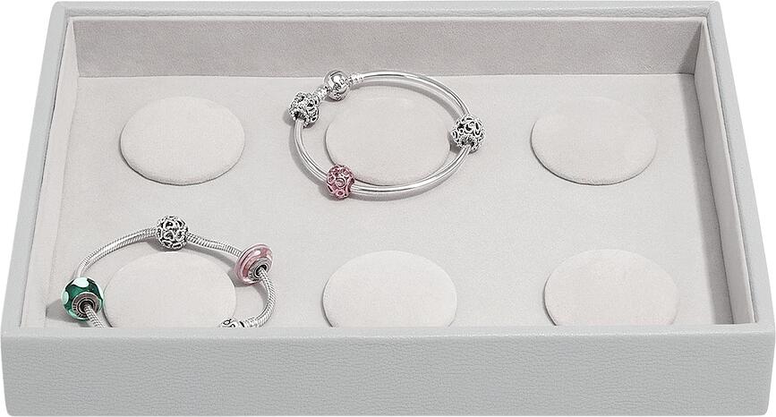 Stackers Classic Module de Rangement pour bracelets et charms, gris pierre