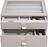 Stackers Classic Smyckeskrin, 2 lådor, taupe
