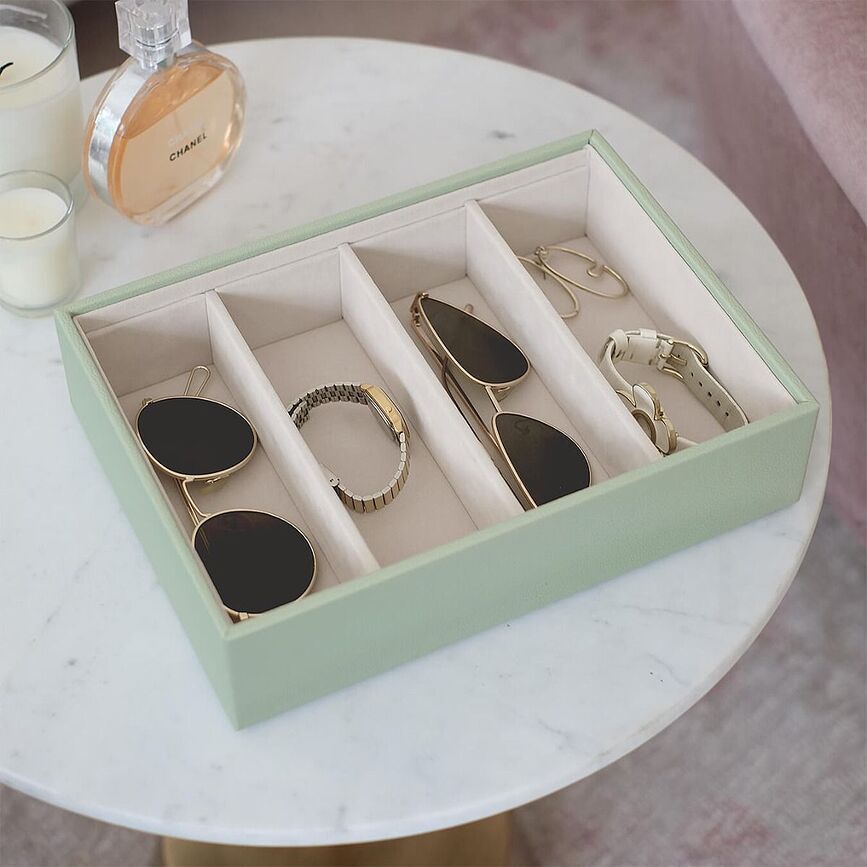 Stackers Classic Κουτί για Γυαλιά, με 4 θήκες, ταμπά