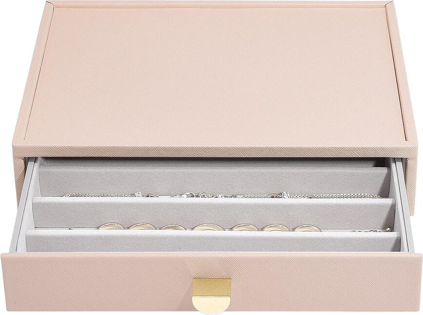 Stackers classic Θήκη Κοσμημάτων, για κολιέ, με συρτάρι, ροζ