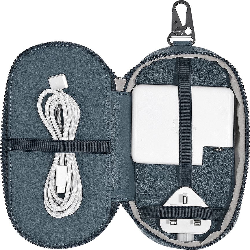 Stackers Clip-On Etui za polnilec, temno modro