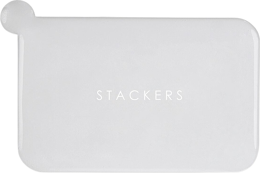 Stackers Trousse de Toilette avec rangement pour bijoux et miroir, beige