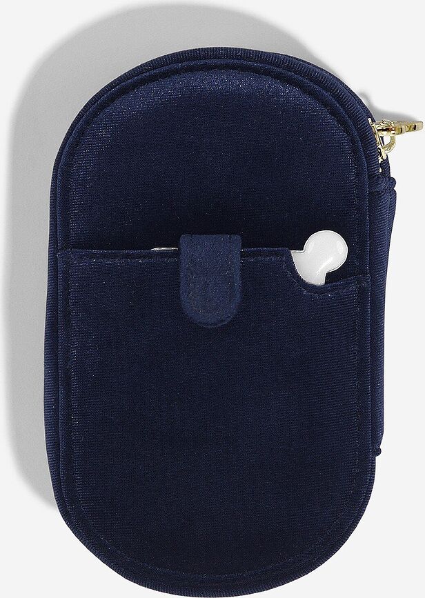 Stackers Compact Velvet Trousse à Maquillage, bleu marine