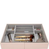 Stackers Cosmetics drawer organizer pink