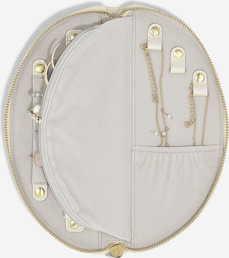 Stackers Crescent Boîte à Bijoux de voyage, nacrée