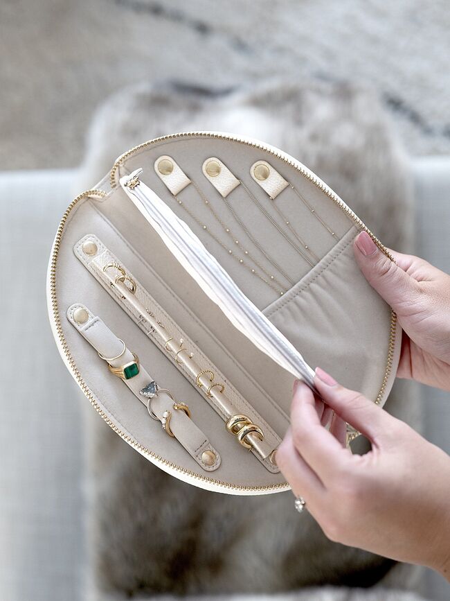 Stackers Crescent Κοσμηματοθήκη ταξιδίου, περλέ