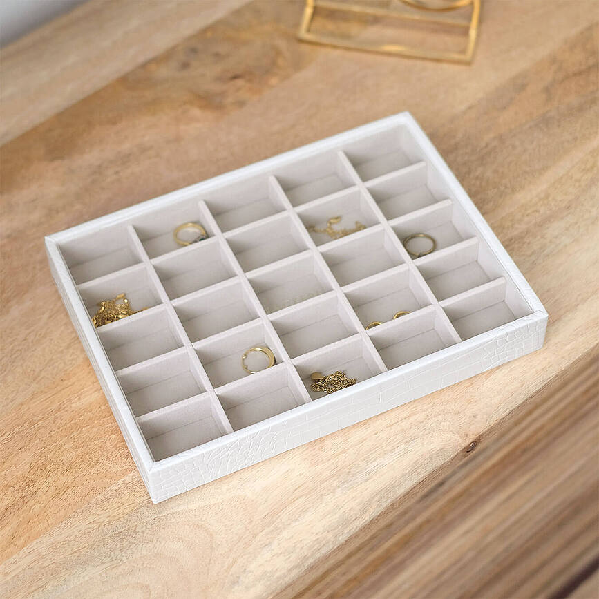 Stackers Croc Kutija za nakit klasična s 25 pretinaca kit