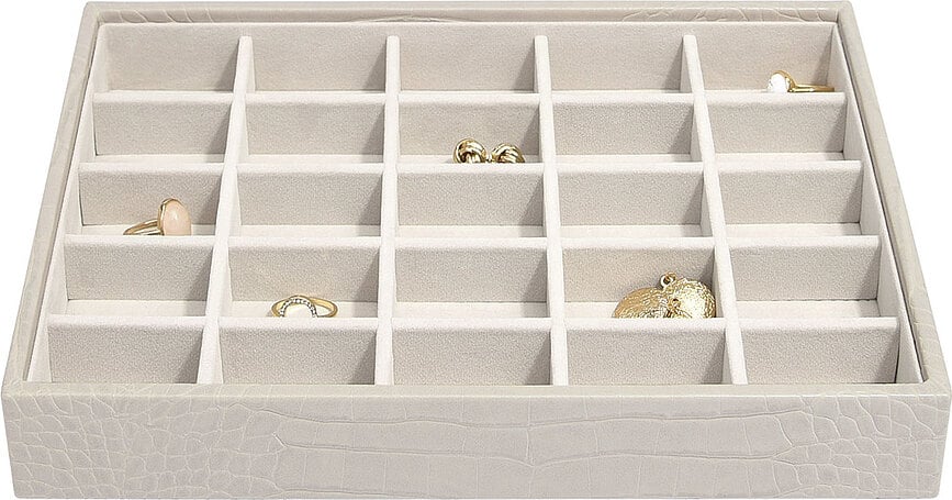 Stackers Croc Kutija za nakit klasična s 25 pretinaca