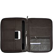 Stackers Document and telephone case brown