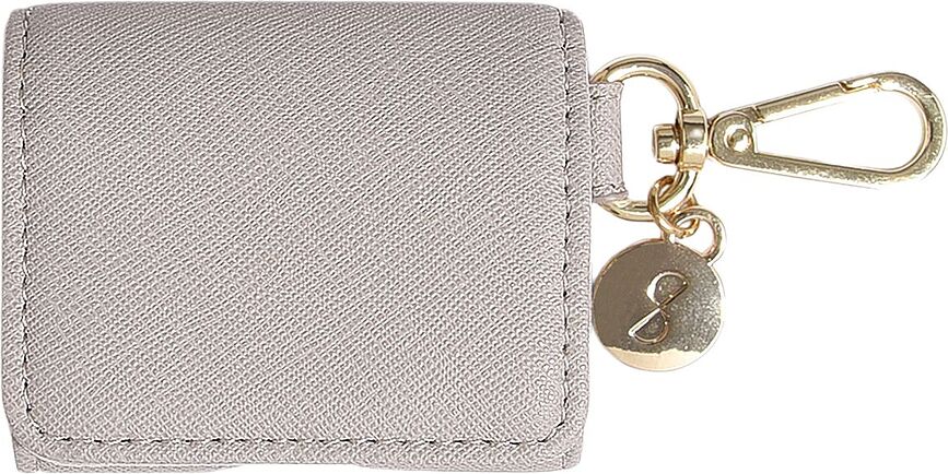 Stackers Étui pour Écouteurs sans fil avec porte-clés, taupe