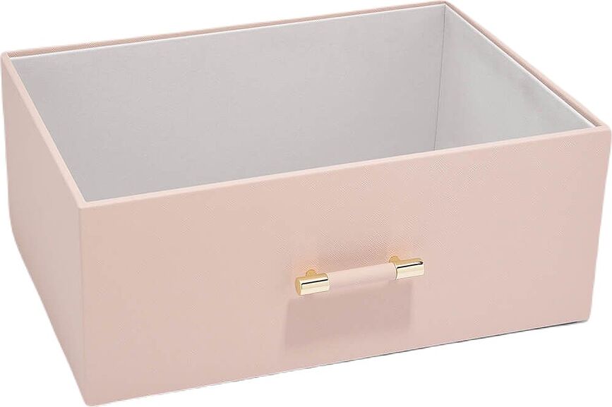 Stackers Handled Pebble Storage box supersize navy blue