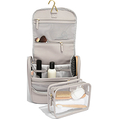 Stackers Hanger cosmetics case taupe