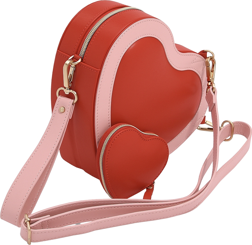 Stackers Heart Sac à Bandoulière, blanc