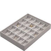Stackers Jewelry box classic 25 chamber taupe