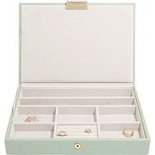 Stackers Jewelry box classic sage green with lid