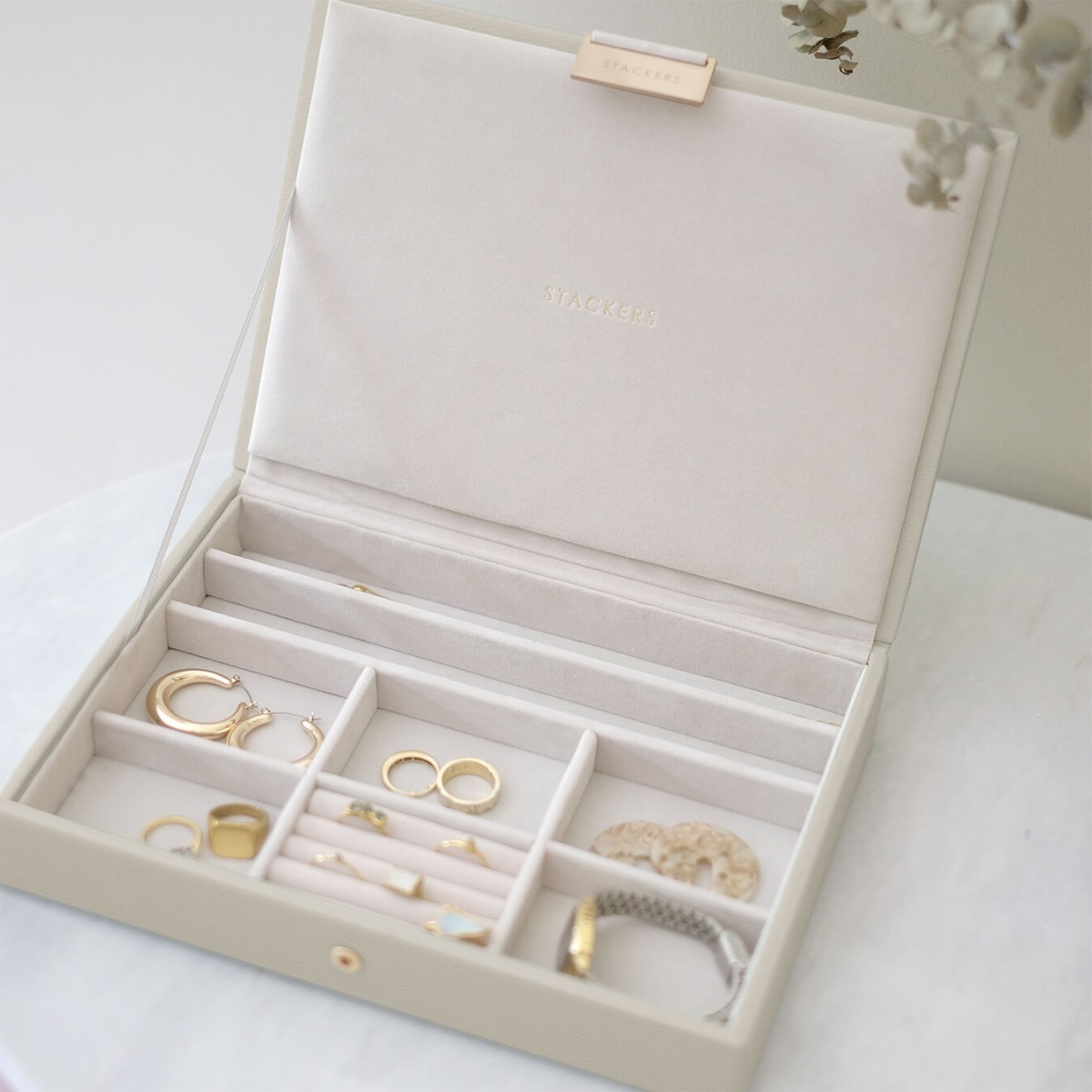 Stackers Classic Lidded Jewellery Box