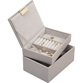 Stackers Jewelry box mini double taupe
