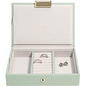 Stackers Jewelry box mini sage green with lid