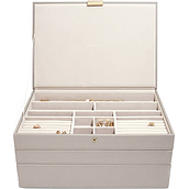Stackers Jewelry box supersize triple taupe