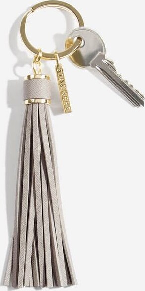 Stackers Key ring dusky blue