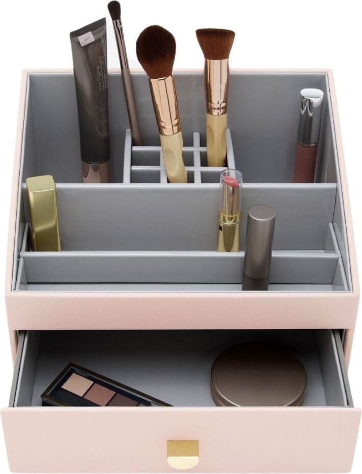 Stackers Kosmetik-Organizer rosa